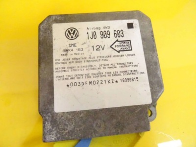 Модуль датчик подушка безпеки seat ibiza ii 1j0909603 nr2035 фото №1