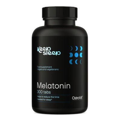 OstroVit, Keep Sleep Melatonina, 300 tabl. MELATONINA SEN