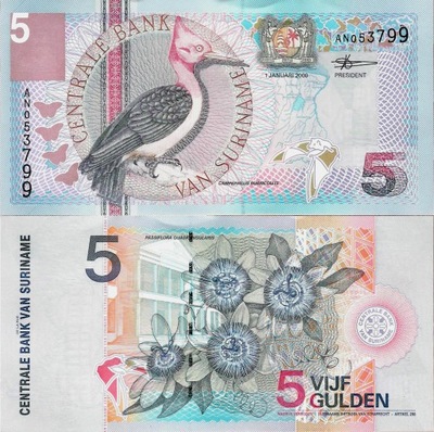 Surinam 2000 - 5 Gulden - Pick 146 UNC