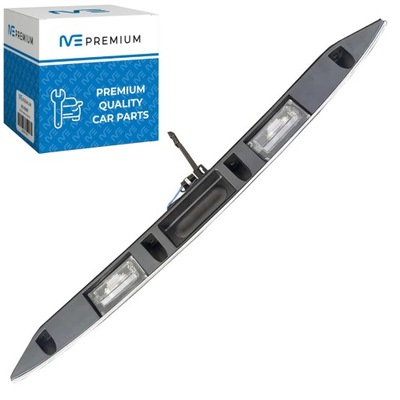 Накладка молдинг крышки багажника хром + 2x фонари + кнопка mini r50 r52 r53 фото №1