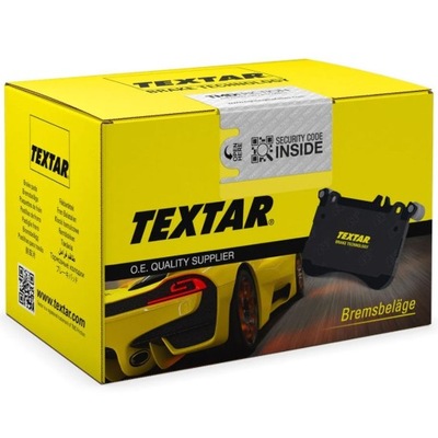 TEXTAR SABOTS DE FREIN DE FREIN AVANT AUDI 80 87- 16,5M M - milautoparts.fr