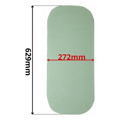 Стекло правая задняя стена перегородочная renault midlum 5195 фото №1