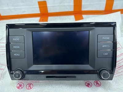 Skoda karoq kodiaq радио 2-din 565035869 b фото №1