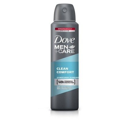 Dove Men Antyperspirant Clean Comfort Spray 150 ml