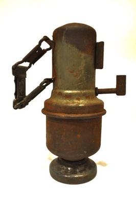 I poł. XX w / ZABYTKOWA ROWEROWA LAMPA KARBIDOWA /254