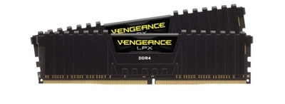 Corsair Vengeance DDR4 4000 MHz C19 XMP 2.0 3600 MHz 2 x 8 GB czarny
