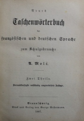 Nouveau Dictionnaire 1887 r.