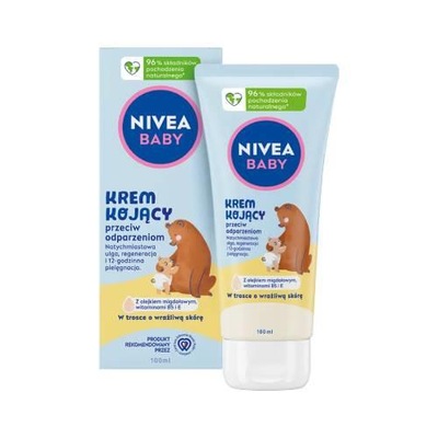 NIVEA BABY Krem kojący przeciw odparzeniom, 100ml