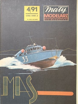 Mały Modelarz 4/1991 kuter torpedowy MAS