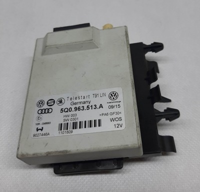 VW SKODA SEAT UNIDAD DE CONTROL 5Q0963513A TELESTART T91  