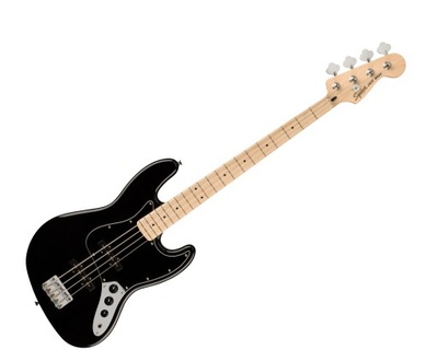 SQUIER AFFINITY JAZZ BASS MN BLK GITARA BASOWA