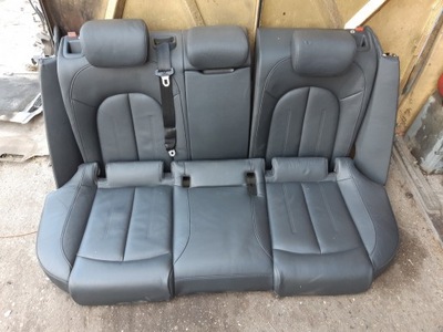 Audi a6 c7 lift s-line заднє сидіння шкіра задня фото №1