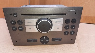 RADIO CD MANUFACTURADO BLAUPUNKT OPEL VECTRA C MERIVA 13292090  