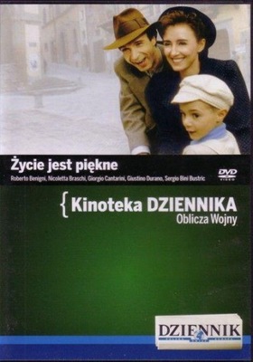 ŻYCIE JEST PIĘKNE ( Roberto Benigni ) DVD FOLIA