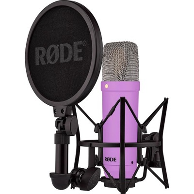 RODE NT1 SIGNATURE SERIES PURPLE - Mikrofon pojemnościowy