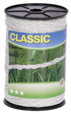 PLECIONKA OGRODZENIOWA CLASSIC 500MX2MM BIAŁA CAN-AGRI KERBL