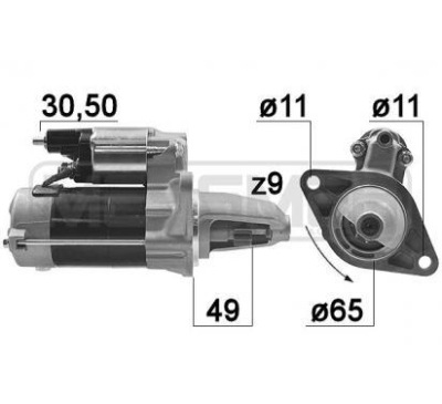 Era messmer стартер subaru фото №1