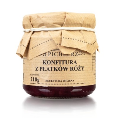 Konfitura z płatków róży - Spichlerz - 210 g