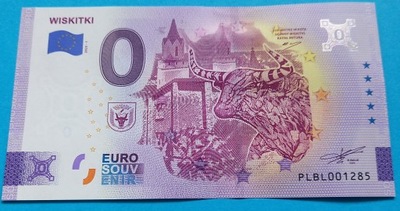Banknot Zero Euro WISKITKI