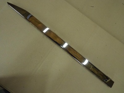 Хром накладки дверь renault captur ii 19- молдинг задняя хром правый оригинал фото №1