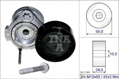 НАТЯЖИТЕЛЬ РЕМНЯ ПОЛИКЛИНОВОГО WIEL. OPEL ANTARA 2,0CDTI