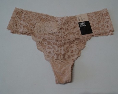 2 pak stringi thong koronkowe majtki H&M 36 S S462