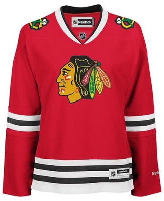 Jersey Chicago Blackhawks Reebok NHL damska XXL