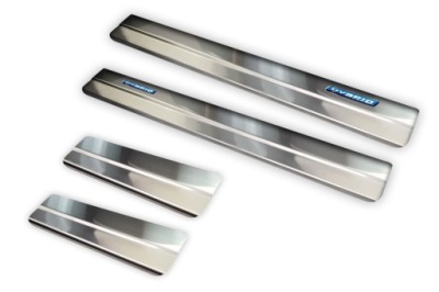 Toyota rav4 iv 2016- накладки накладки пороговые 4 szt фото №1