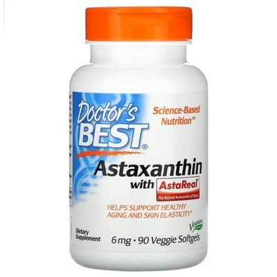 Astaksantyna 6 mg AstaPure 90 kaps Doctor's Best