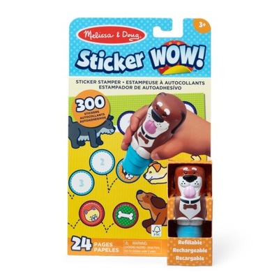 Melissa and Doug Sticker WOW! Stempelki z naklejkami piesek