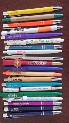 Długopisy 20 sztuk ZESTAW 1