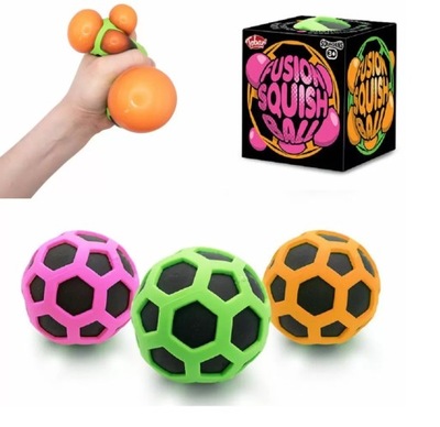 Duży Gniotek Antystresowy FUSION SQUISH BALL 8 cm