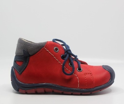 Buty chłopięce EMEL E2388E-3 czerwono-granatowe -