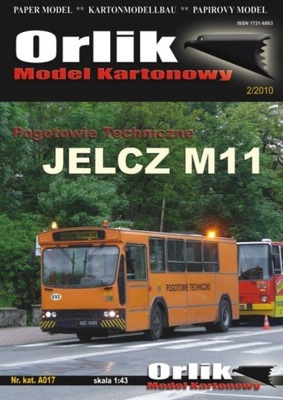 ORLIK A017. Pogotowie techniczne Jelcz M11