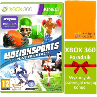 XBOX 360 MOTIONSPORTS PLAY FOR REAL