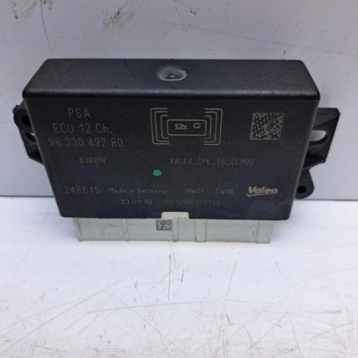 Модуль блок керування pdc citroen ds7 9833049280 фото №1