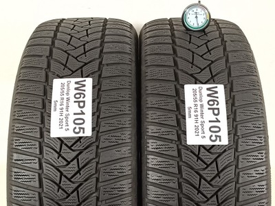 2x Dunlop Winter Sport 5 205/55 R16 2021