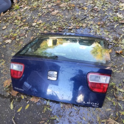 Кришка багажника задня задня багажника скло seat leon i фото №1