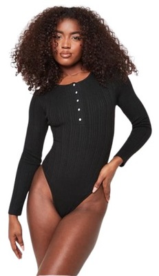 Q3945 DAMSKIE BODY Z DŁUGIM RĘKAWEM MISSGUIDED 34