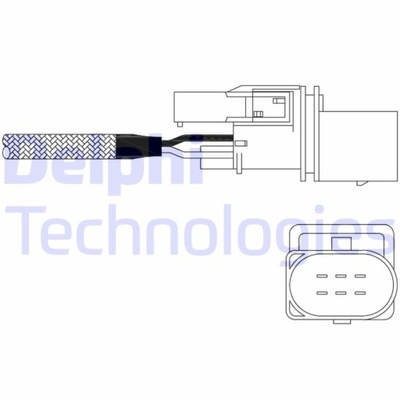 Delphi es11015-12b1 датчик лямбда-зонд фото №1
