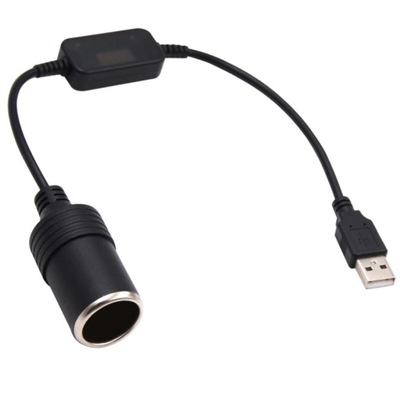 ADAPTER CONVERTER FROM USB ON CONNECTOR CIGARETTE LIGHTER 12V  