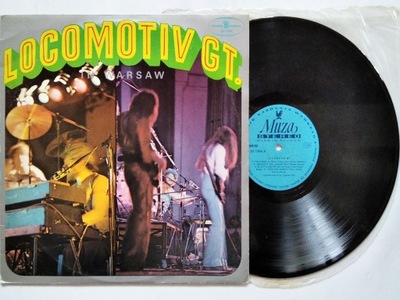 LP: Locomotiv GT - In Warsaw - 1975 - EX