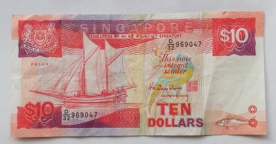 Singapur 10 dolarów