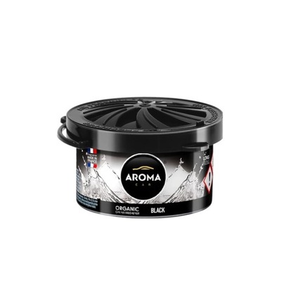 ZAPACH SAMOCHODOWY PUSZKA AROMA CAR ORGANIC BLACK