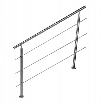 Poręcz balustrady schodowej Pręty ze stali