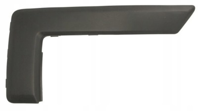 Ford fusion 05- молдинг решітка радіатора решітка бампера ліва фото №1