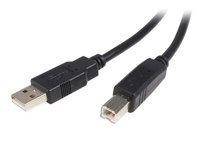 StarTech USB2HAB5M kabel USB USB 2.0 5 m USB A USB B Czarny