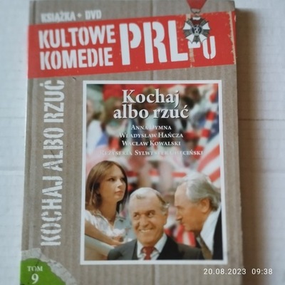 FILM - KOCHAJ ALBO RZUĆ .PŁYTA DVD.