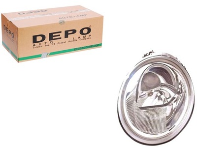 Depo фара лампа передня vw new beetle 2.0 9 фото №1