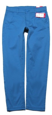 Bawełniane spodnie CHINOS 140 NOWE